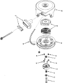 Part Location Diagram of 590629 Briggs and Stratton Spring & Keeper Assembly.